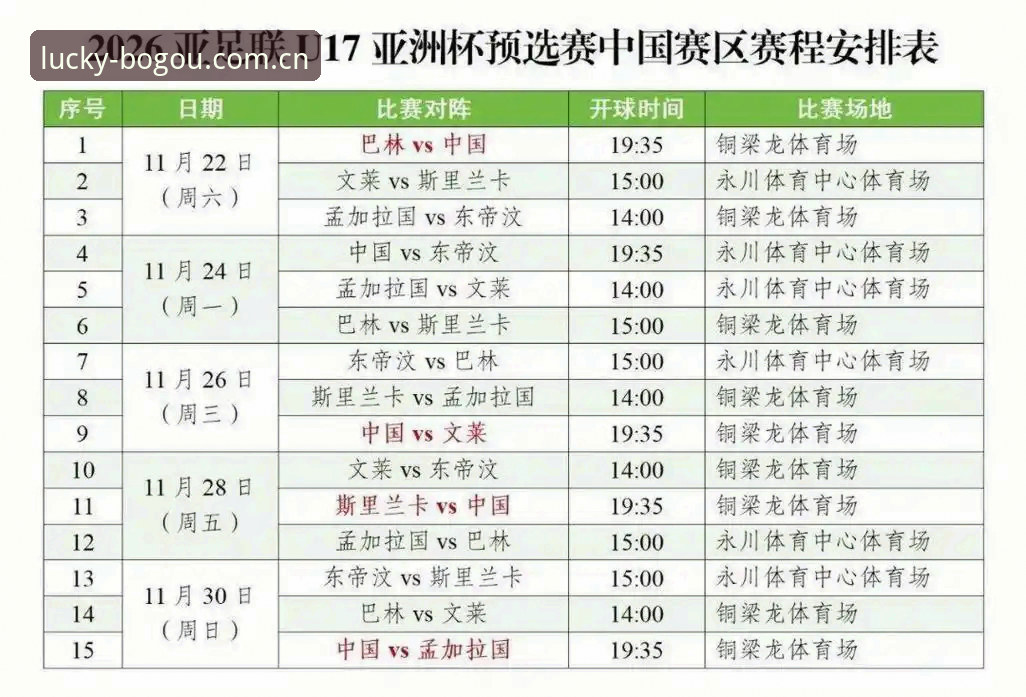 U17世界杯抽签结果深度评测：在博狗官方入口看国足小将的卡塔尔征途
